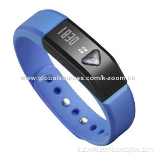 Smart Watch Bracelet, 72 Hours Standby Time, Waterproof/Pedometer Function